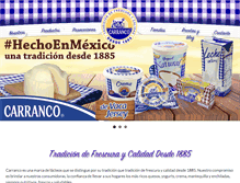 Tablet Screenshot of carranco.com.mx